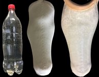 Researchers turn plastic water bottles into prosthetic limbs