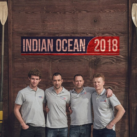 Indian Ocean row team