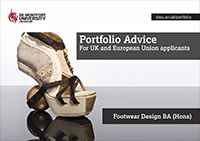 Footwear Design portfolio advice