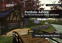 Game Art Design portfolio advice