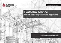 Architecture MArch portfolio advice