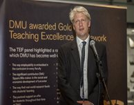 Government Minister attends DMU Gold event