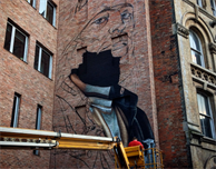 Students Bring the Paint for colourful street art festival