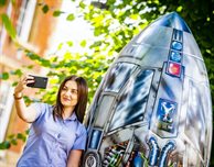 Prepare for lift off! DMU sponsors Leicester's biggest ever art event