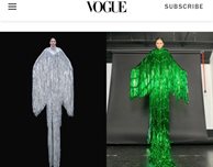 Vogue features couture look by DMU fashion student