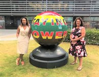Vibrant globe sculpture appears on DMU campus to highlight impact of slave trade