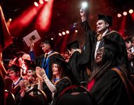 DMU gets the graduations party started at spectacular winter ceremony