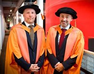 Creatives who 'invented Curve theatre as it is today' receive honorary doctorates from DMU