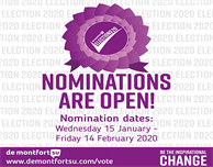 Nominate yourself in the DSU Elections!