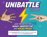 Help DMU win the UniBattle and you could win some fantastic prizes!
