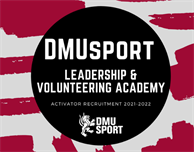 DMUsport Leadership & Volunteering vacancies