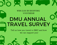 Complete the 2022 Travel and Student Halls Survey for your chance to win shopping vouchers worth up to £100!