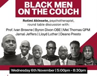 'Black Men on the Couch' mental health panel to wrap up Black History Month