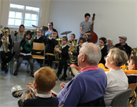 Volunteer in DMU Music's exciting Hear and Now project working with people affected by dementia