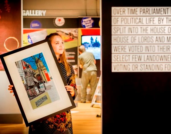 Relative of Leicester's most famous Suffragette opens new DMU exhibition