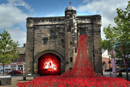 POPPIES - IMAGE with art