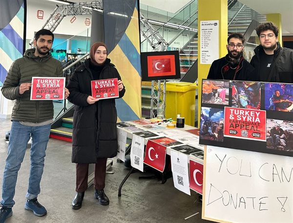 Turkey donation stand