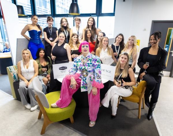 Iconic fashion designer Dame Zandra Rhodes praises DMU Contour Fashion students