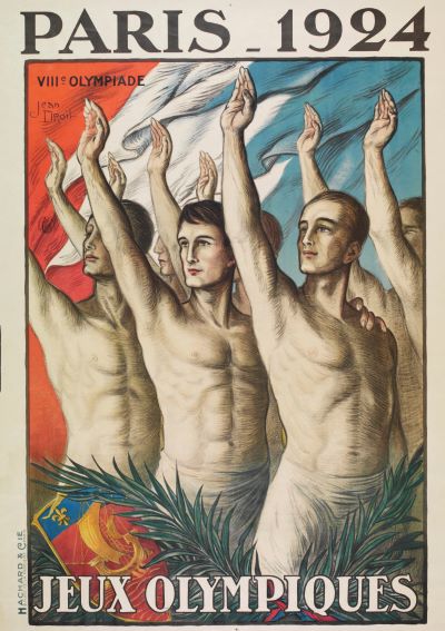 PARIS 1924 Cambridge - famous poster