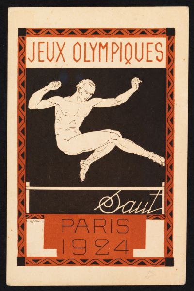 PARIS 1924 Cambridge - poster