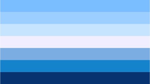 gay flag blue