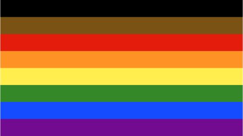 colors in the gay pride rainbow