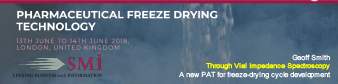 Smi freeze drying london 2018