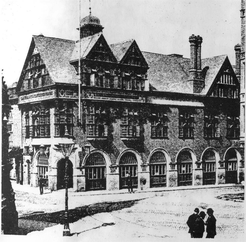 East Gate Coffee House, built by local Quaker and architect, Edward Burgess, in 1885..