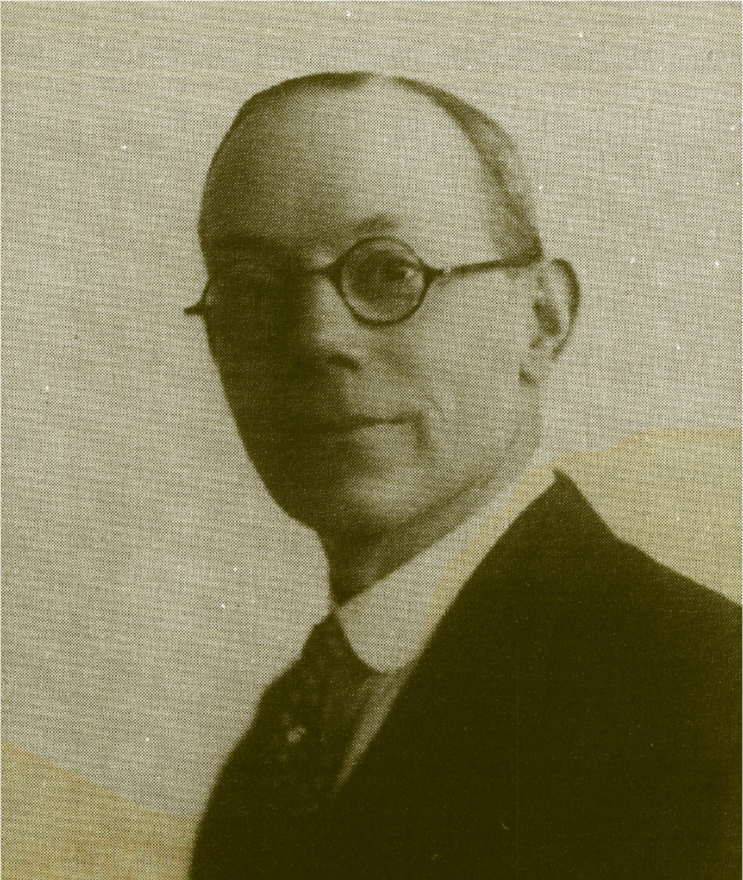 Portrait of George Nott, Head of School of Architecture 1919-1939