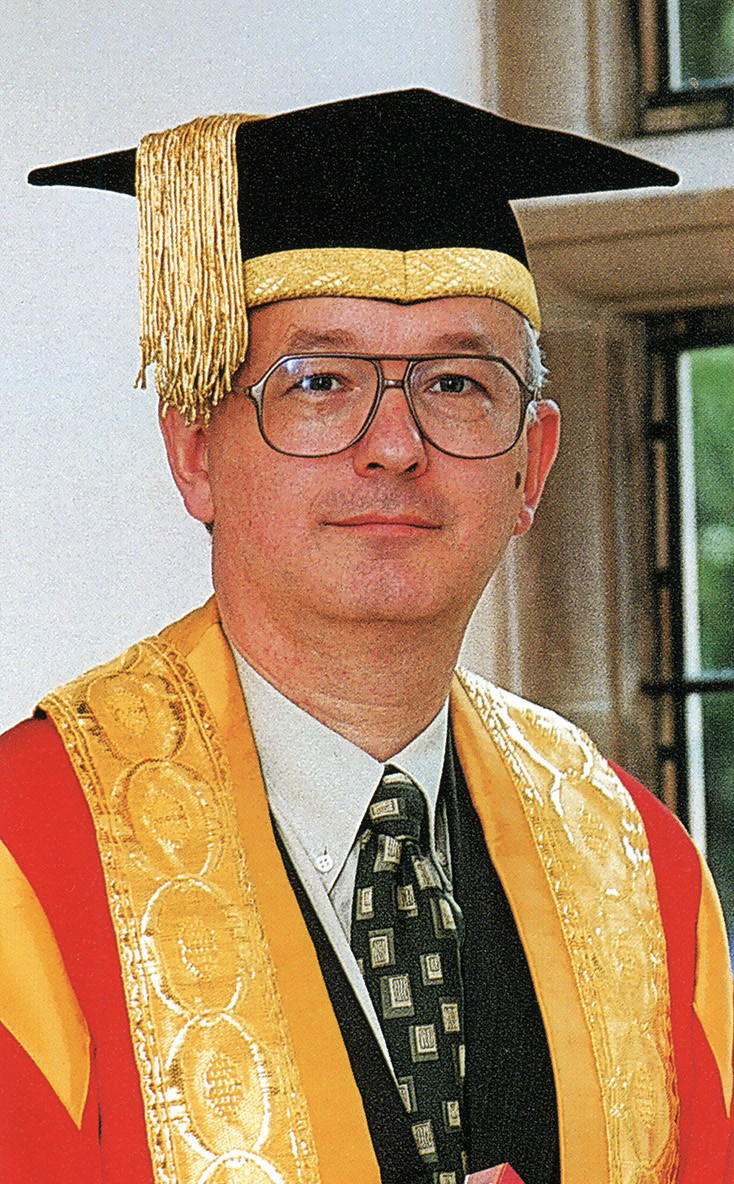 Professor Philip Tasker, Vice Chancellor of DMU from 1999 - 2010. 