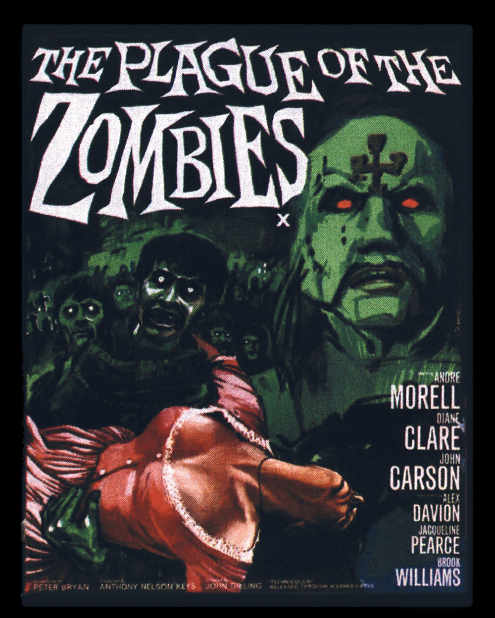 The Plague of the Zombies poster