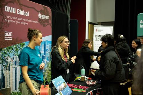 DMU representatives talk about the global opportunities for students.