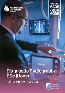 Diagnostic Radiography BSc (Hons) interview guide